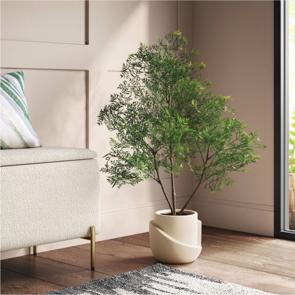 Threshold - Luxe Mini Tree in Geometric Pot, 28” - Picture 2 of 4